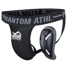 Groin Guard  Supporter Vector, Taglia: S, Colore: Nero
