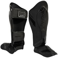 8 WEAPONS Shin Guards - Shift black-matt S, Size: S, Colour: Schwarz