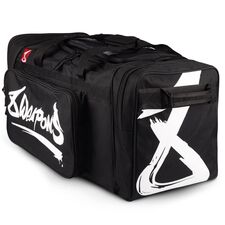 8 WEAPONS Sport Bag, BIG 8, black-white, Colour: Schwarz, Volume: 70 l