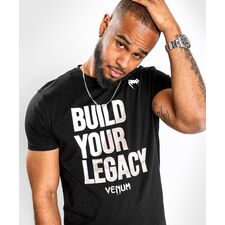 T-Shirt Venum Build Your Legacy, Farbe: Schwarz, Grösse : S