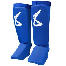 8W-8450015-2-8 WEAPONS Shinguards, S8, blue, L/XL