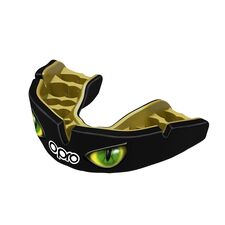 OPRO Instant Custom Eyes - Black/Green/Gold, Size: One Size, Colour: Schwarz
