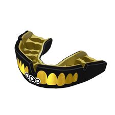 OPRO Instant Custom Teeth - Black/Gold/Gold, Size: One Size, Colour: Schwarz
