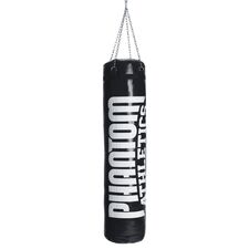 High-Performance Punching Bag with Filling - 120cm, Colour: Schwarz, Additional Weight: 30 kg, Length: 1.2m