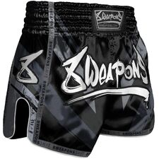 8 WEAPONS Muay Thai Shorts, Shift, black-matt XL, Size: XL, Colour: Schwarz