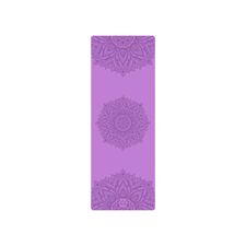 Yoga mat "Basic Mandala" 183x61x0.6cm Yoggys | Violett