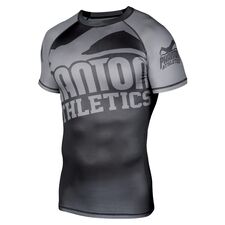 Rashguard Supporter, Taille: L, Couleur: Gris