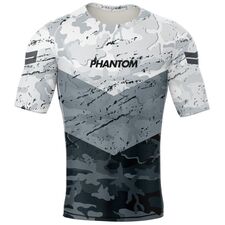 Rashguard Delta, Taille: L, Couleur: Gris