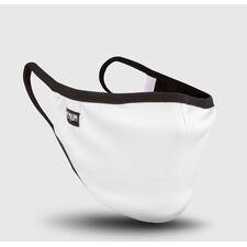 Masque de sport, Taille: Taille unique, Couleur: Blanc