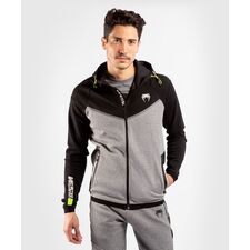 Venum Laser Evo 2.0 Hoodie, Colour: Grey, Size: XL