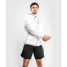 Venum Tempest 2.0 Windproof Jacket â€“ Transparent - S, Colour: Weiss, Size: S