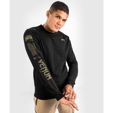 T-shirt Venum Fangs - Manches longues, Taille: L, Couleur: Noir