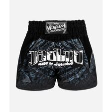 Muay Thai Shorts Venum Attack, Bekleidungsgrösse: XL, Farbe: Silber