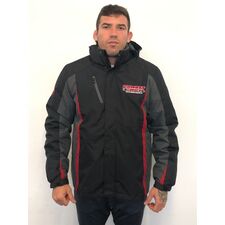 Men Winter Jacket L, Size: L, Colour: Schwarz, Size: L