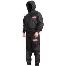 Pro Sweating Suit for Weight Loss, Size: L, Colour: Schwarz