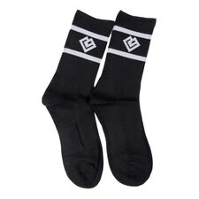 Hohe Unisex-Socken 36-43 Loven | Schwarz