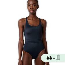 Women's menstrual swimsuit "Naiades" Smoon | Black L