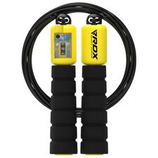 Skipping Rope Kids Plastic Abs Black-10Ft (15718), Colour: Schwarz, Length: 3.10m