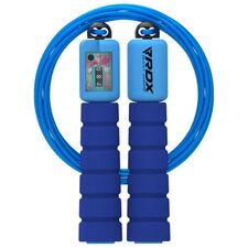 Corde à Sauter Réglable de 3m10 Pour Enfants Avec Compteur, Couleur: Bleu, Longueur: 3.10m