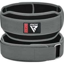 Ceinture de musculation RX5, Taille: L, Couleur: Gris