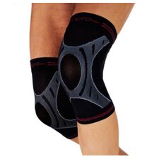 OproTec Knee Sleeves BLK-Small, Size: S, Colour: Schwarz