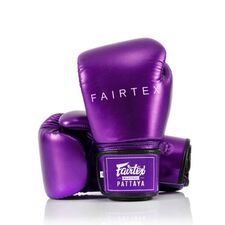 Boxing gloves Fairtex BGV22 Metallic, Colour: Violett, OZ: 16oz