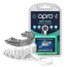 OPRO Night Guard, Size: One Size, Colour: Weiss