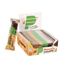 Barre protéinée Vegan 2x21g PowerBar (lot de 12) | Caramel Salé