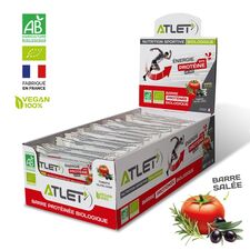 Organic tomato chia olive energy bars 30g Atlet (set of 34)