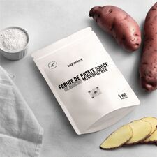 Microfiltered sweet potato flour 1kg Ingredient Superfood