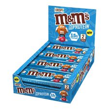 M&M's Protein Bar 51g Mars (lot de 12) | Crunchy