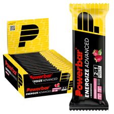 Energize Advanced 55g Powerbar (set of 15) | Raspberry