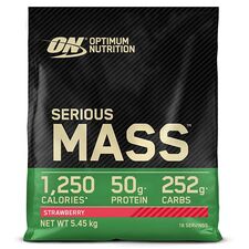 Gainer Serious Mass 5.5kg Optimum Nutrition | Fresa