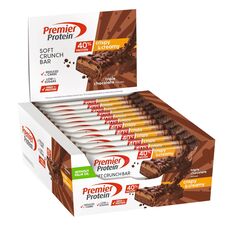 Soft Crunch Bar 40% 40g Premier Protein (pack of 12) | Chocolate