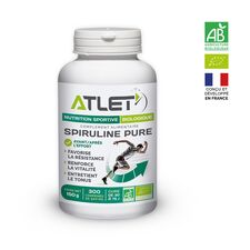 Spirulina Pure Organic 300caps Atlet