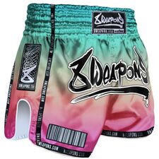 8 WEAPONS Muay Thai Shorts - Vivo Mesosphere L, Size: L, Colour: Green