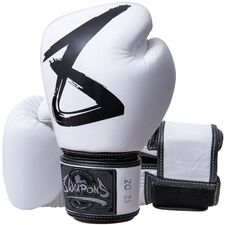 8 Weapons Boxing Gloves - BIG 8 Premium, Colour: Weiss, OZ: 10oz