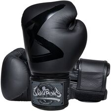 8 Weapons Boxing Gloves - BIG 8 Premium, Colour: Schwarz, OZ: 12oz