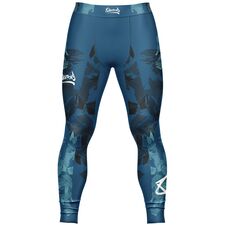 8 WEAPONS Compression Pants, Hit 2.0, navy-black, S, Size: S, Colour: Blue