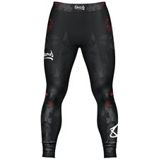 8 WEAPONS Compression Pants, Hit 2.0, black-red, S, Size: S, Colour: Schwarz