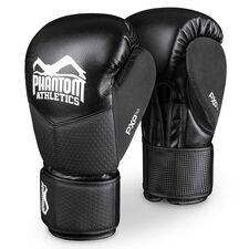 Boxhandschuhe RIOT Pro, Farbe: Schwarz, OZ: 12oz