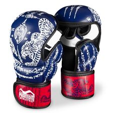 Gants de sparring MMA  Muay Thai, Taille: L/XL, Couleur: Bleu