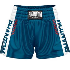 Short de Muay Thai Apex, Taille: S, Couleur: Bleu