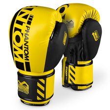 Gants de boxe APEX, Couleur: Jaune, OZ: 10oz