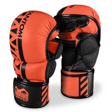 Gants MMA  Sparring APEX, Taille: S/M, Couleur: Rouge
