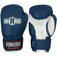 Gants de Boxe d'entraînement Ringside Striker, Couleur: Bleu, OZ: 8oz