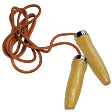 Leather Jumprope, Colour: Braun, Length: 2.5m