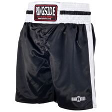 Ringside Pro Boxing Trunks, Size: XL, Colour: Schwarz