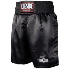 Ringside Pro Boxing Trunks, Size: L, Colour: Schwarz