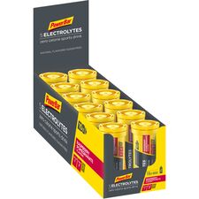 5 Electrolytes 10caps Powerbar (lot de 12) | Framboise Grenade